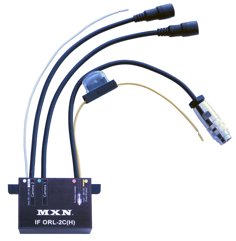 INTERFACE 2-CAM FOR ORLACO MONITOR WITH 4-PIN DIN CONNECTOR