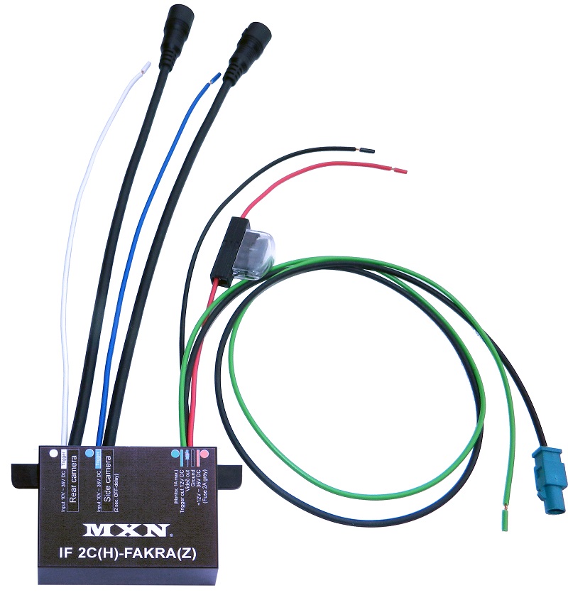 INTERFACE 2-CAMERA for monitor W/ FAKRA INPUT