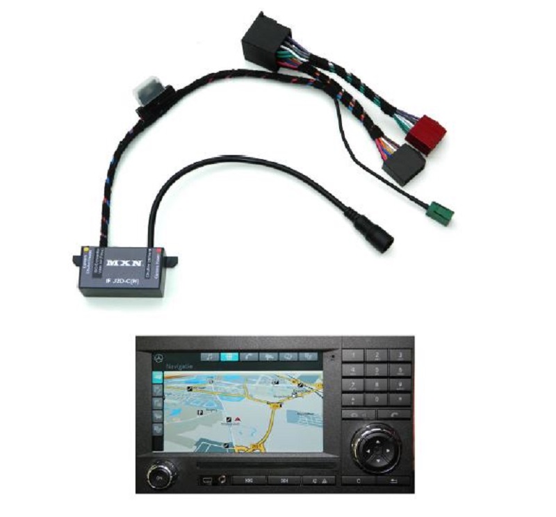 INTERFACE 1-CAM FOR 2D RADIO-NAVIGATION SYSTEM IN MERCEDES BENZ ACTROS/ANTOS