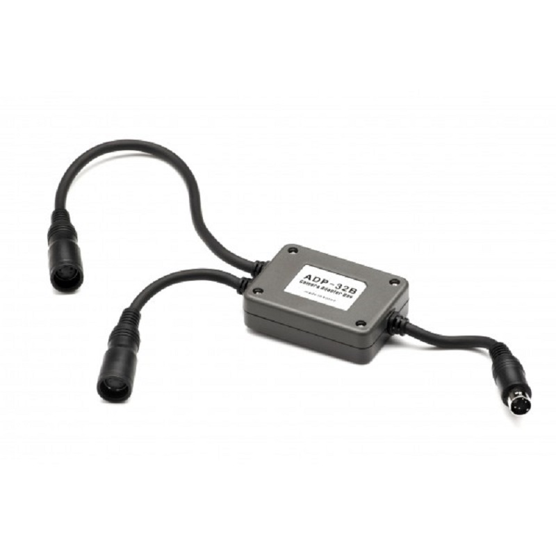 Auto-switch adapter with source detection for two MXN cameras