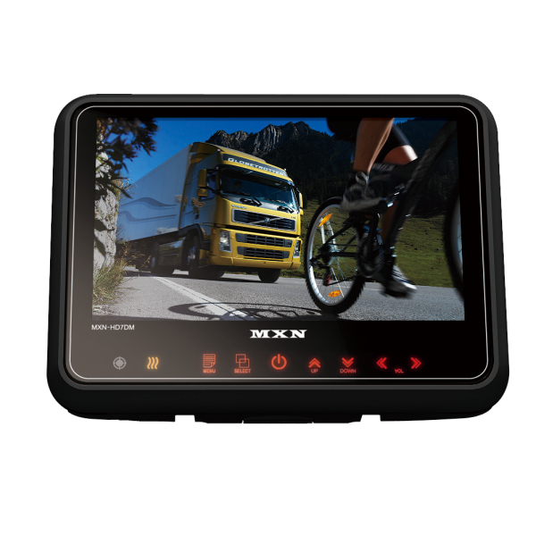 Monitor 7" Digital LCD 3CH Heavy Duty 3-CH