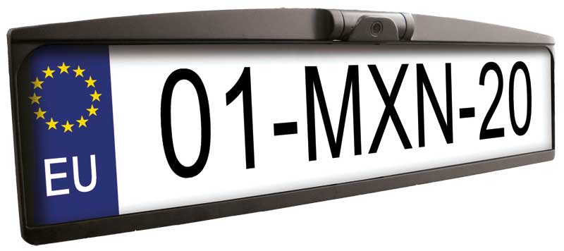 REAR VIEW LICENSE PLATE CAMERA