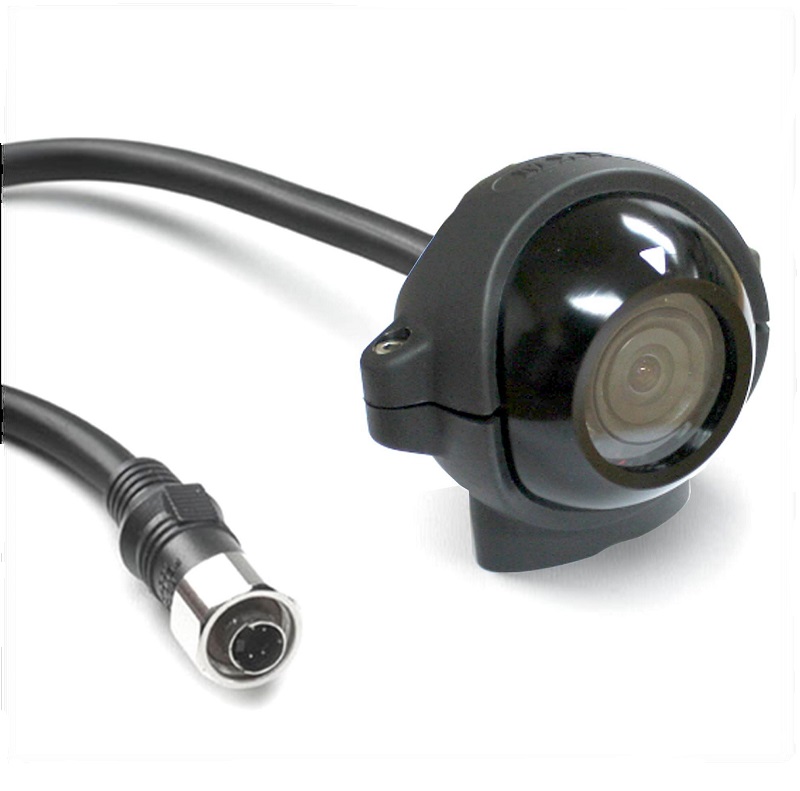 Heavy duty compact ball camera 130º