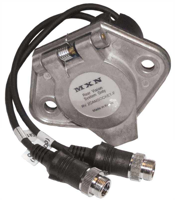 2-Camera socket female, trailer side