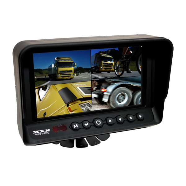 Monitor 7' TFT Quad Digital CH