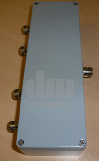 Bi-Directional combiner 4-way 380-430 Mhz